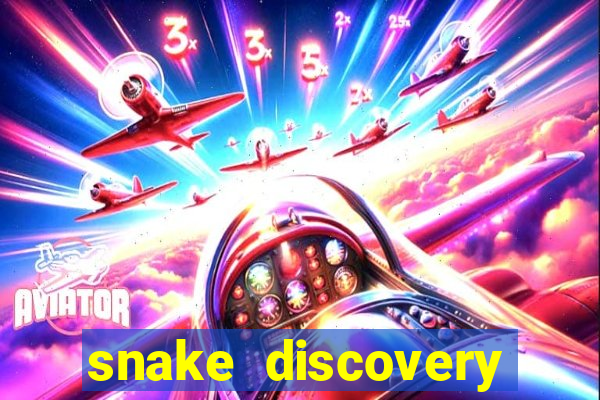 snake discovery bingo card