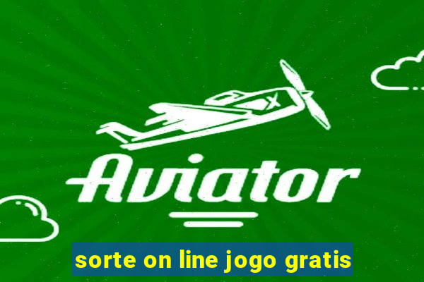 sorte on line jogo gratis