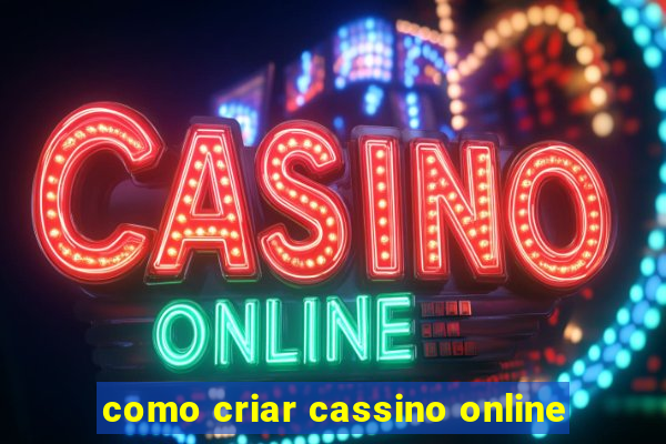 como criar cassino online