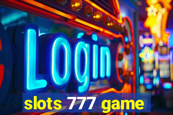 slots 777 game