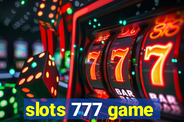 slots 777 game