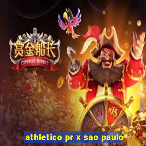 athletico pr x sao paulo