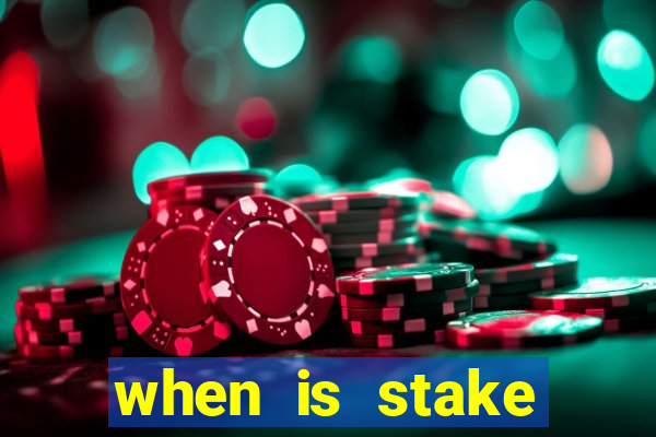 when is stake monthly bonus