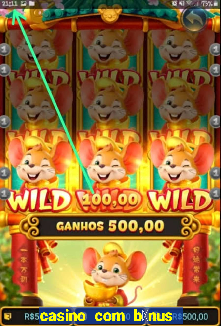 casino com b么nus gr谩tis de boas vindas