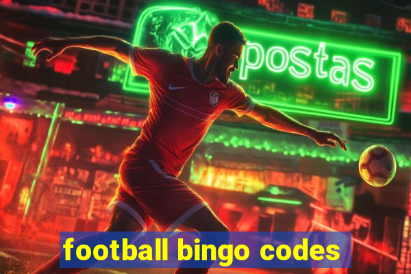 football bingo codes