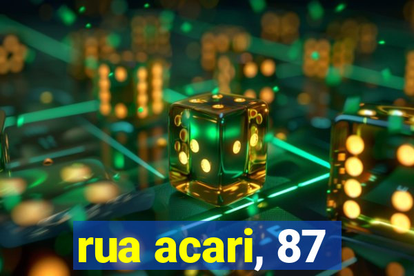 rua acari, 87