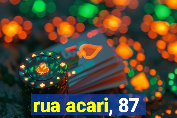 rua acari, 87