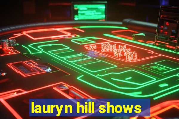 lauryn hill shows