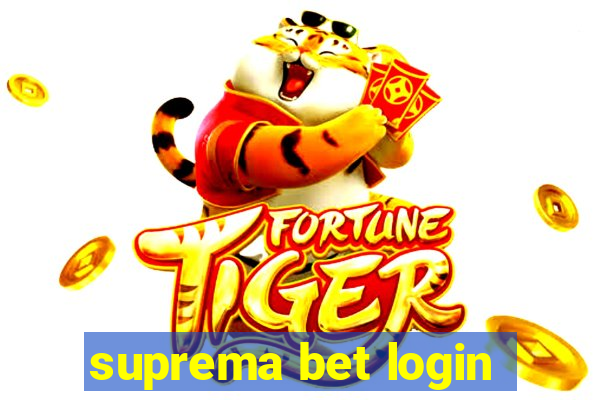 suprema bet login