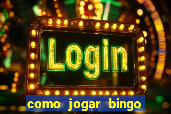 como jogar bingo no celular