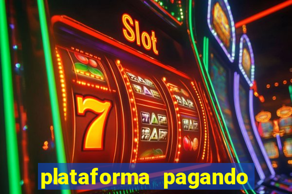 plataforma pagando bonus no cadastro