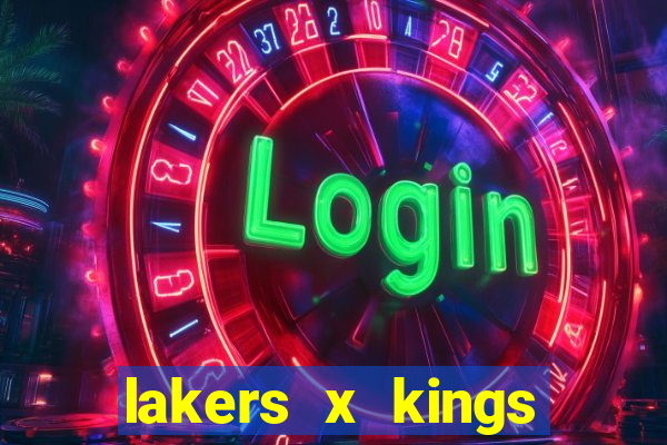 lakers x kings onde assistir