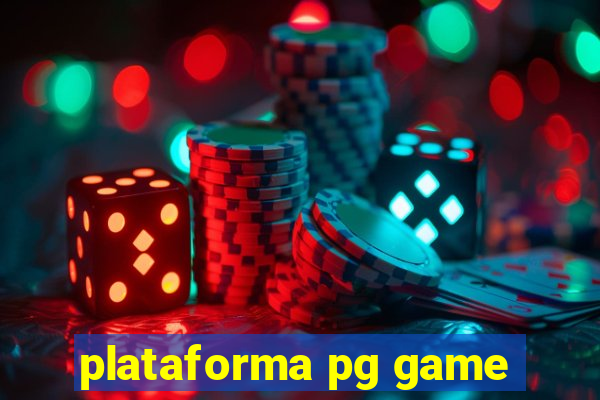 plataforma pg game