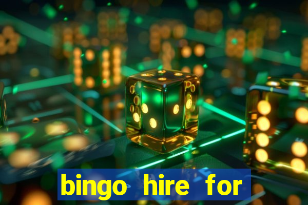 bingo hire for parties leigh