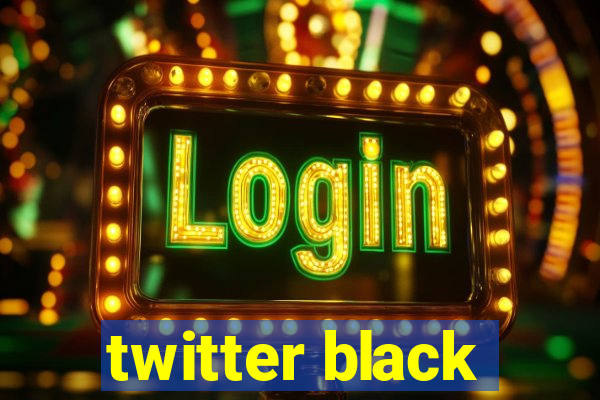 twitter black