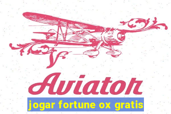 jogar fortune ox gratis