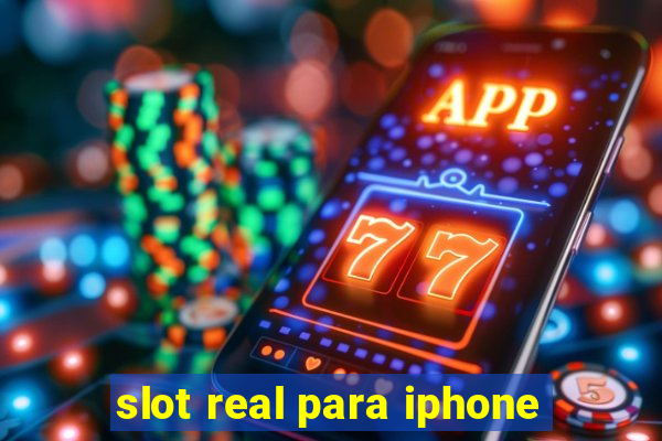 slot real para iphone