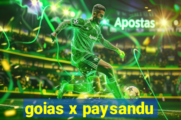 goias x paysandu