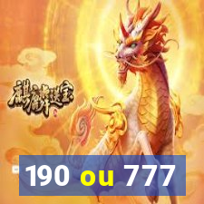 190 ou 777