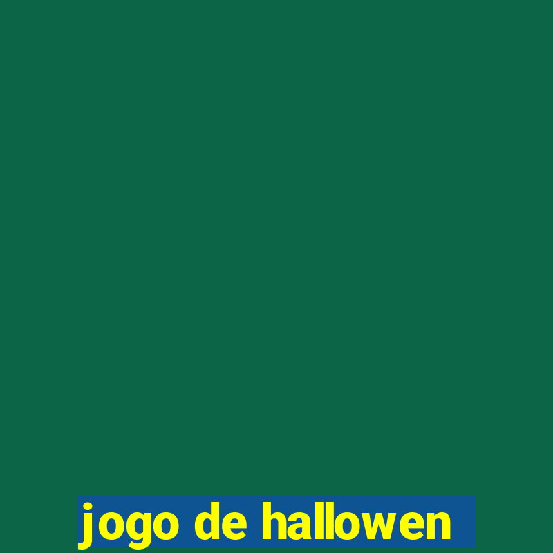 jogo de hallowen