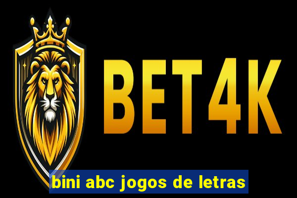 bini abc jogos de letras