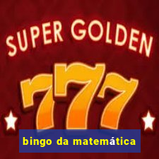 bingo da matemática