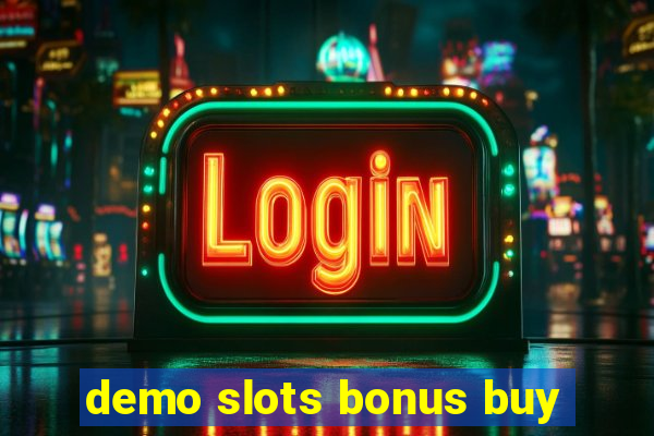 demo slots bonus buy