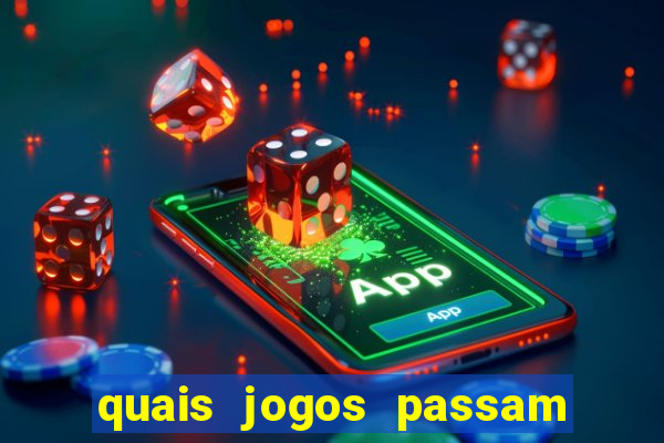 quais jogos passam no sportv