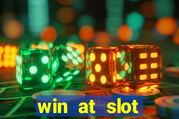 win at slot machines in casinos