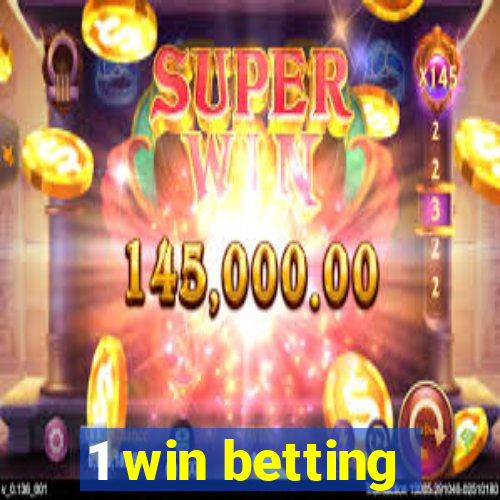 1 win betting