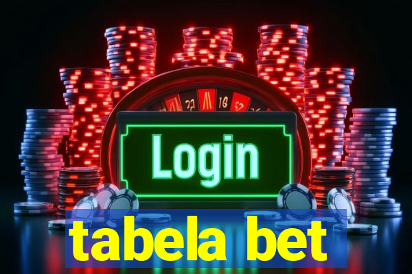 tabela bet