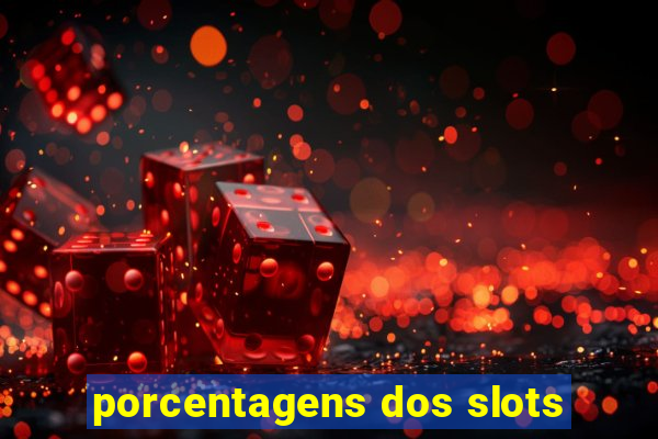 porcentagens dos slots