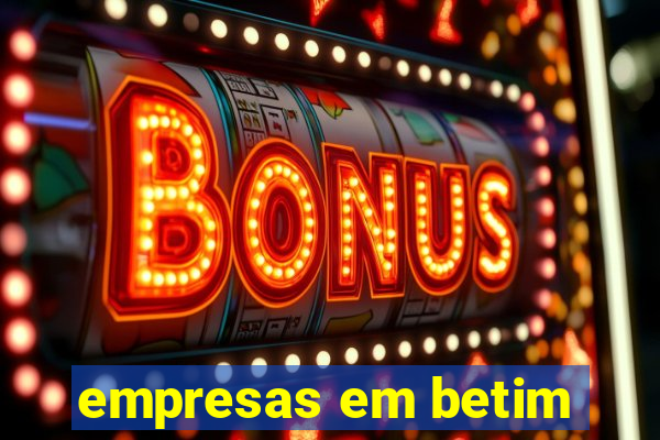 empresas em betim