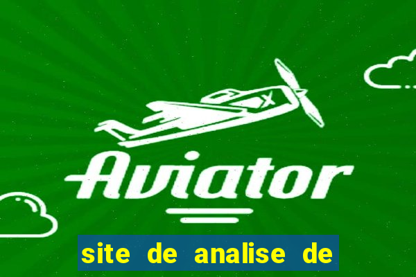 site de analise de jogos de futebol