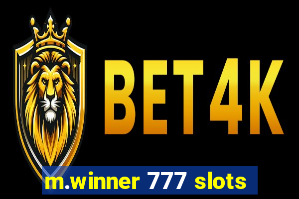 m.winner 777 slots