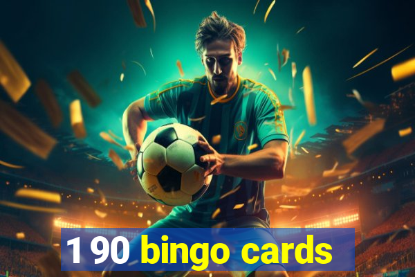 1 90 bingo cards