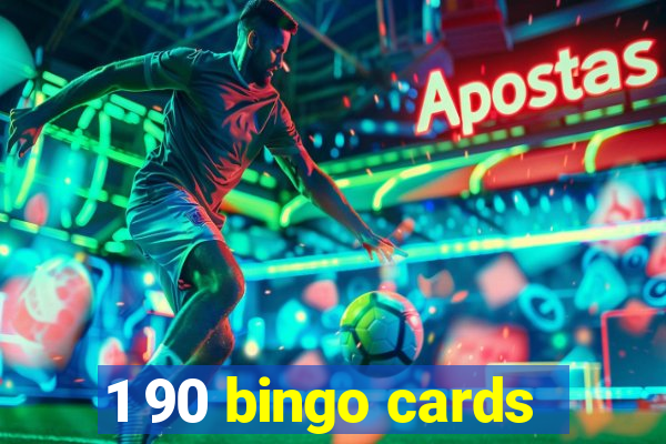 1 90 bingo cards