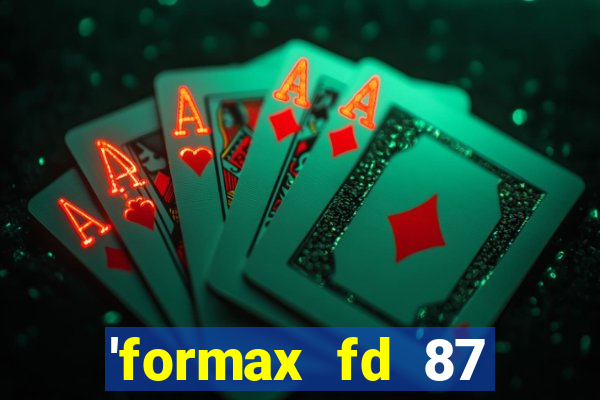 'formax fd 87 cross cut casino shredder