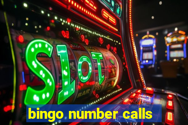 bingo number calls