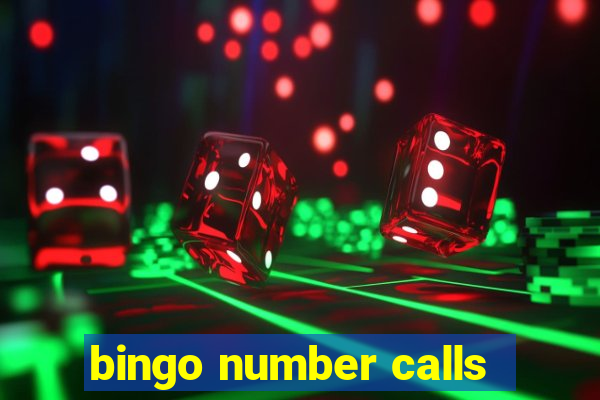 bingo number calls