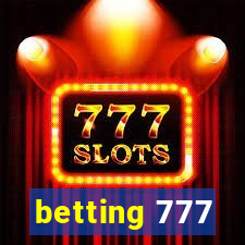 betting 777