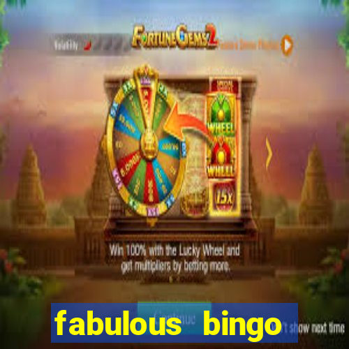 fabulous bingo bonus code