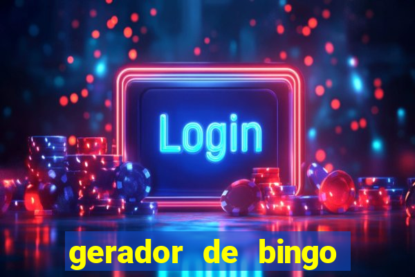 gerador de bingo cha de bebe