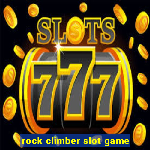 rock climber slot game