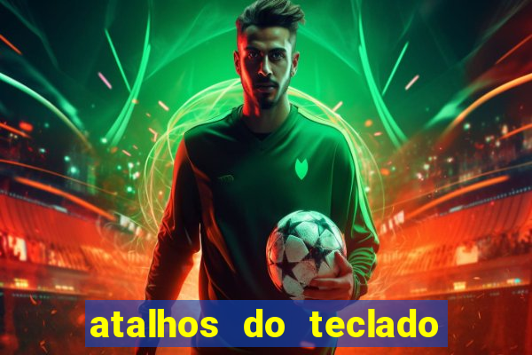 atalhos do teclado para simbolos