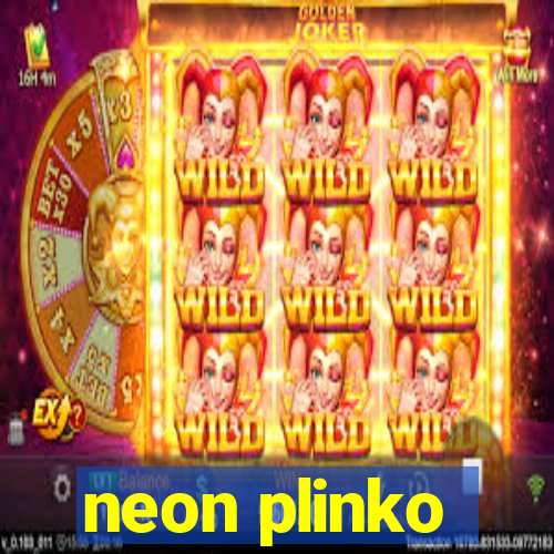 neon plinko