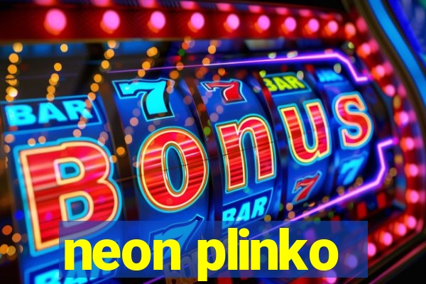 neon plinko