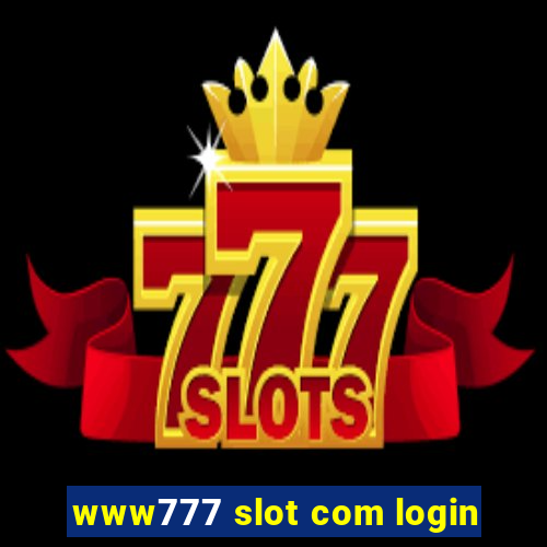 www777 slot com login