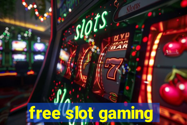 free slot gaming