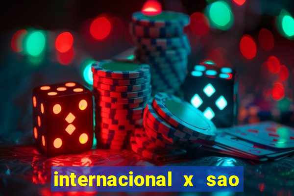 internacional x sao paulo palpites